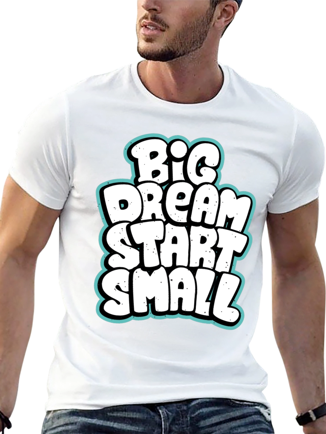Big Dream Start Small Graphic Tee