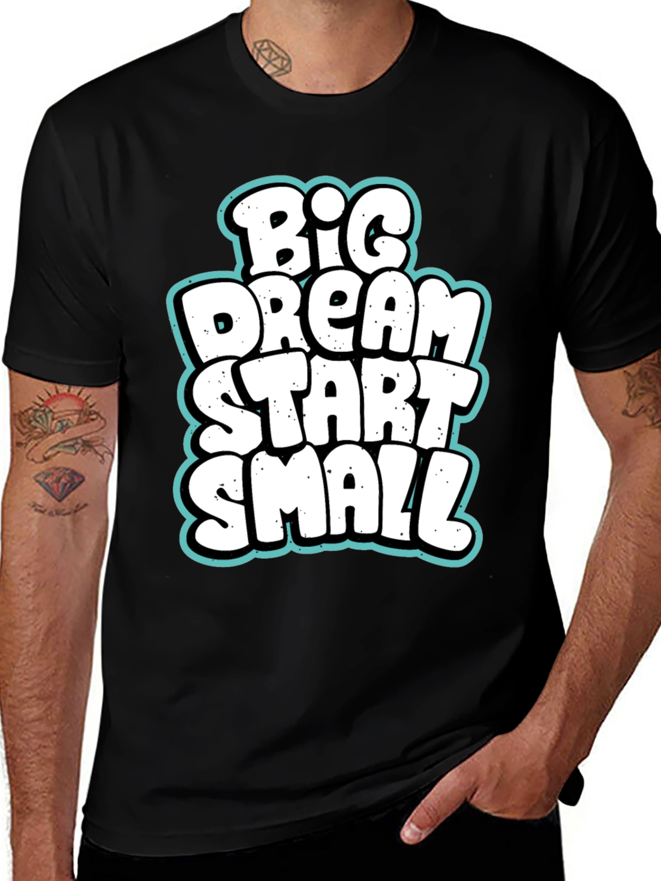 Big Dream Start Small Graphic Tee