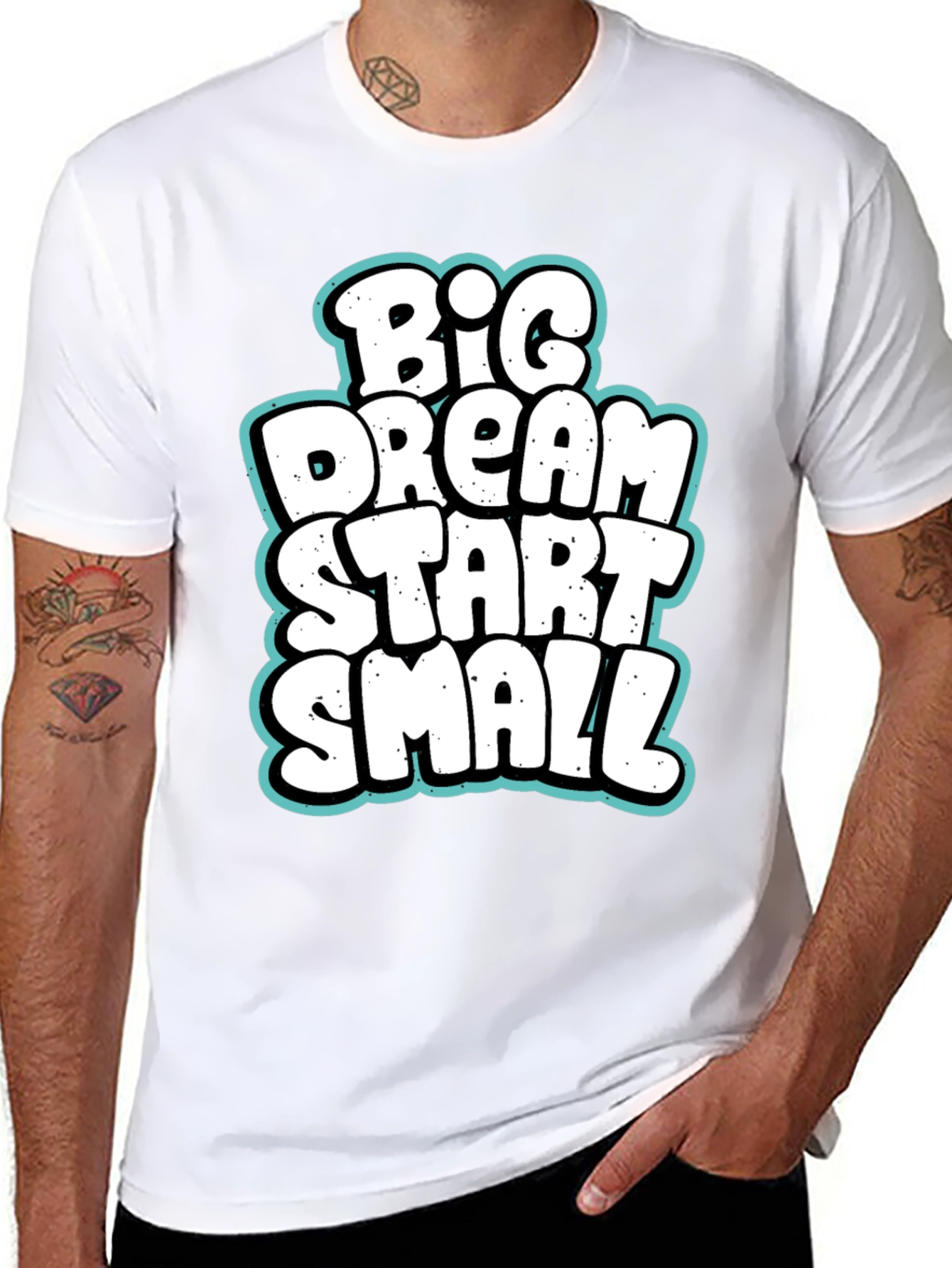Big Dream Start Small Graphic Tee