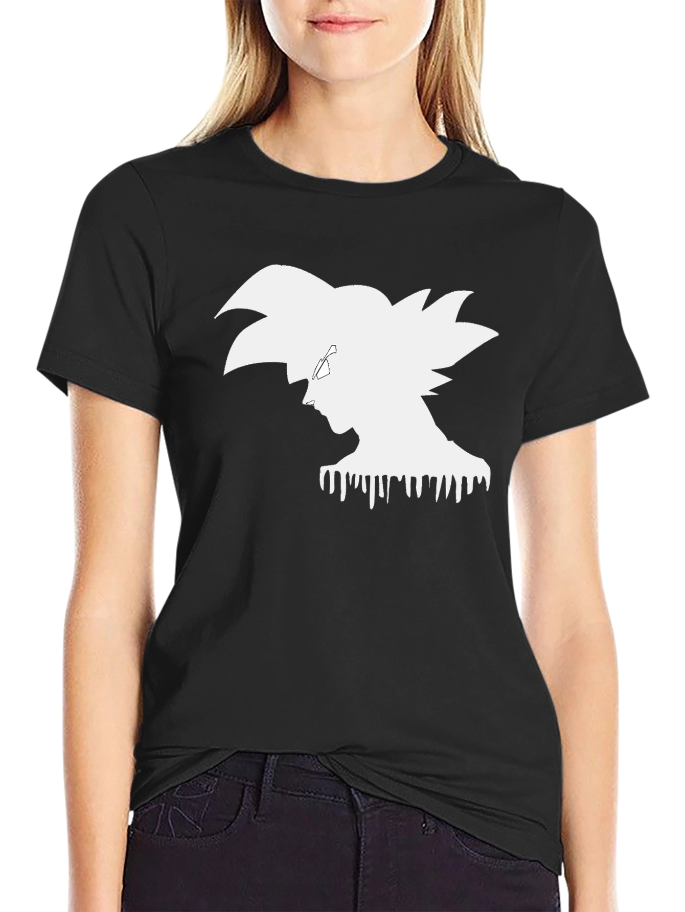 Anime Silhouette Graphic Tee
