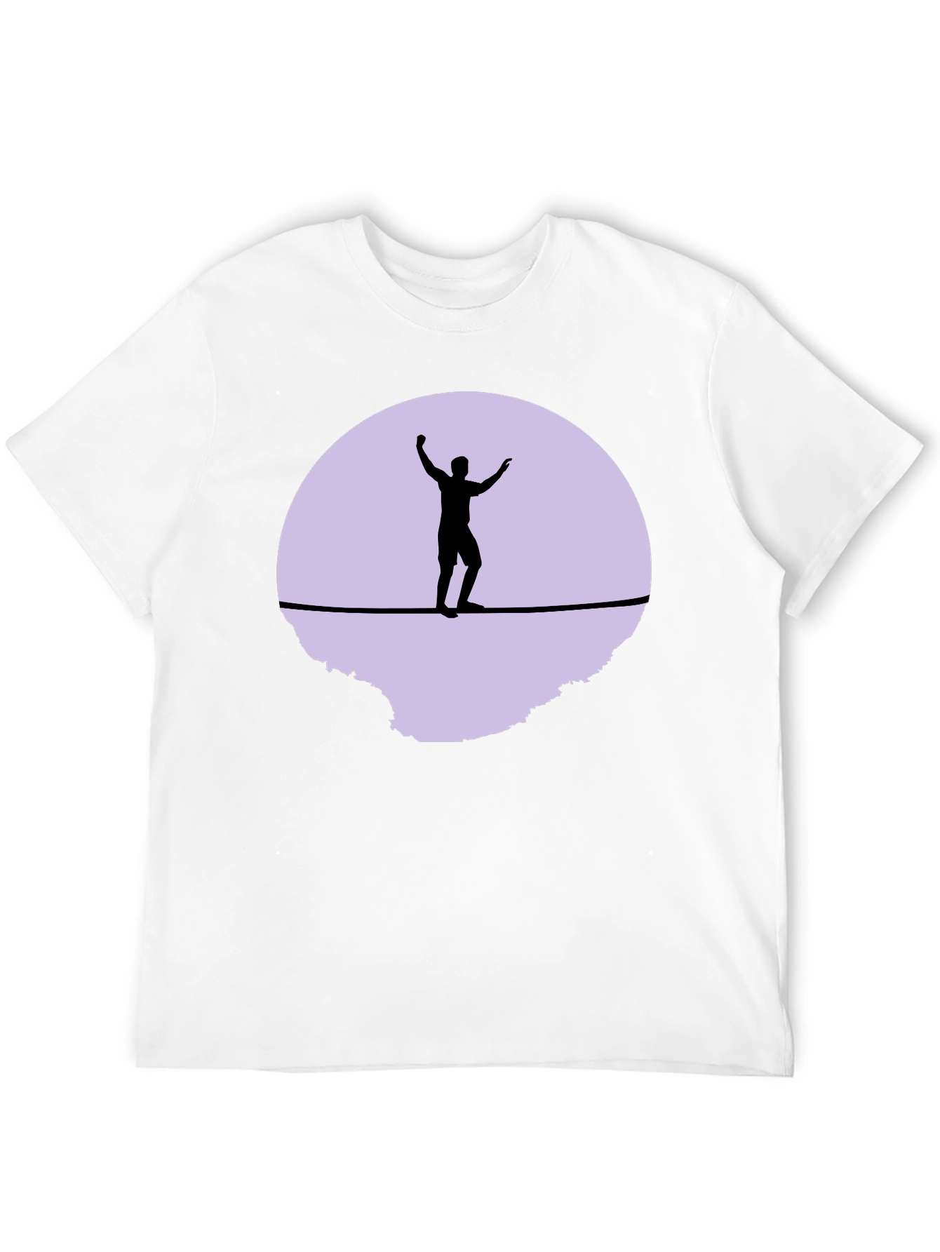 Slackline T-Shirt - Black Graphic Tee