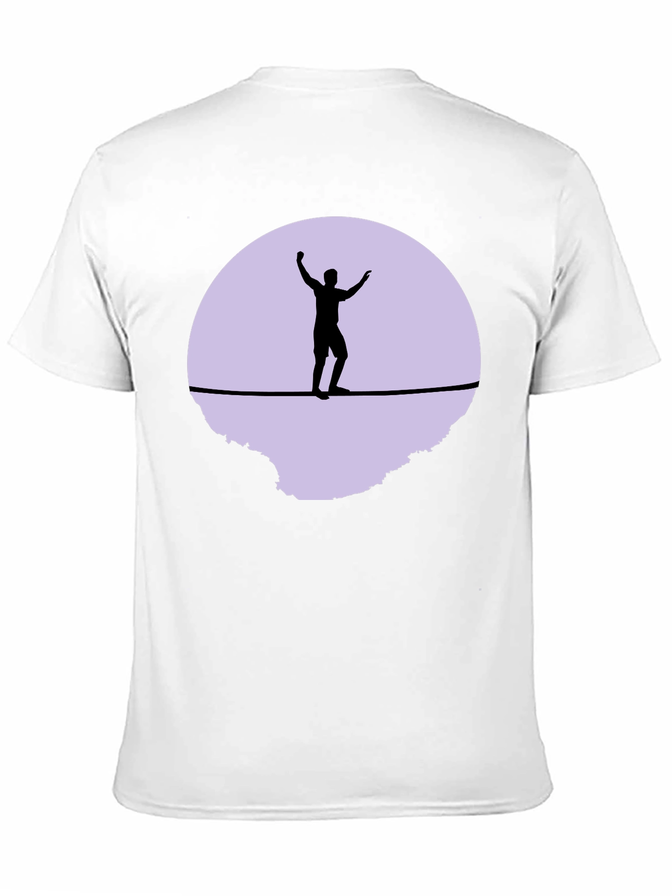Slackline T-Shirt - Black Graphic Tee