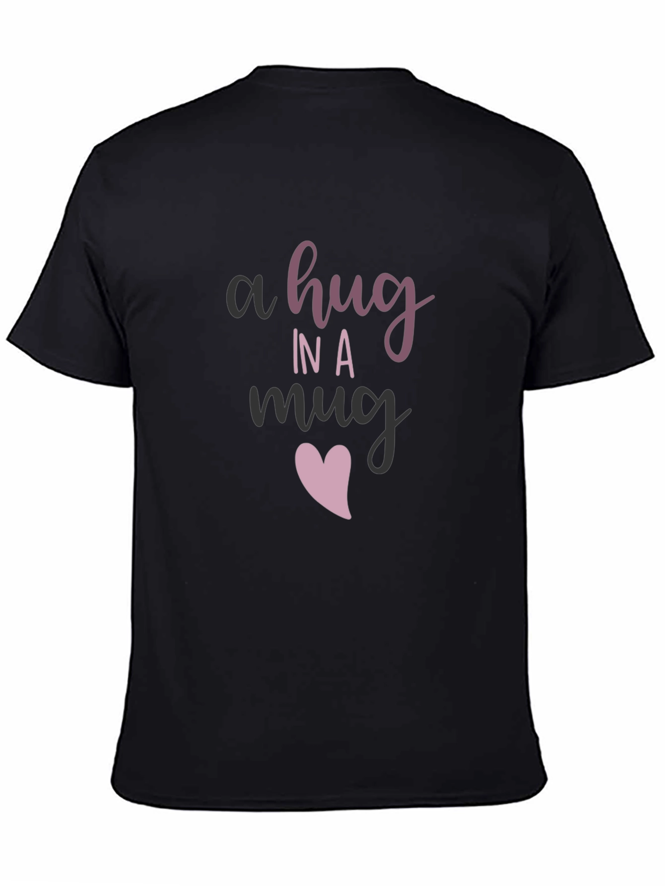 A Hug in a Mug Graphic Tee - Black