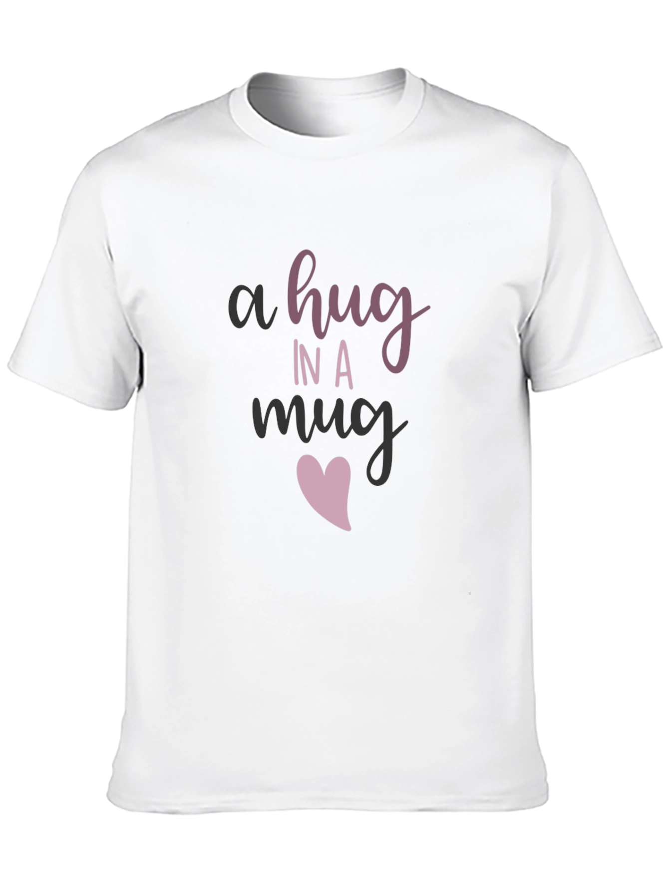 A Hug in a Mug Graphic Tee - Black