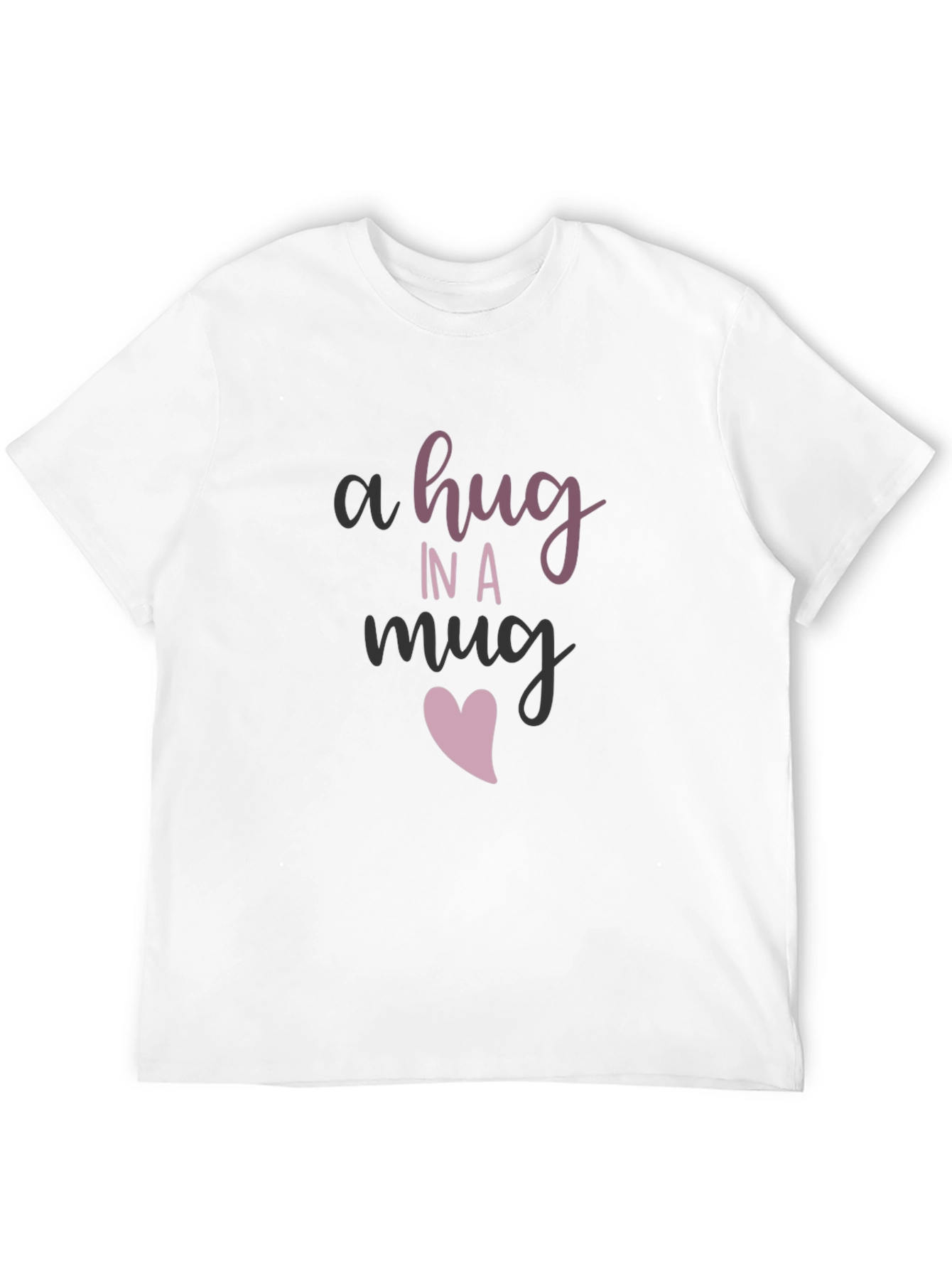 A Hug in a Mug Graphic Tee - Black