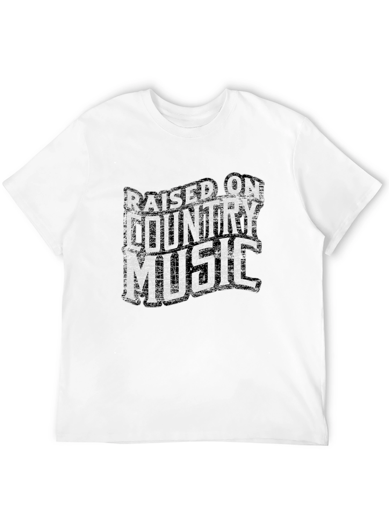 Raised on Country Music Graphic Tee