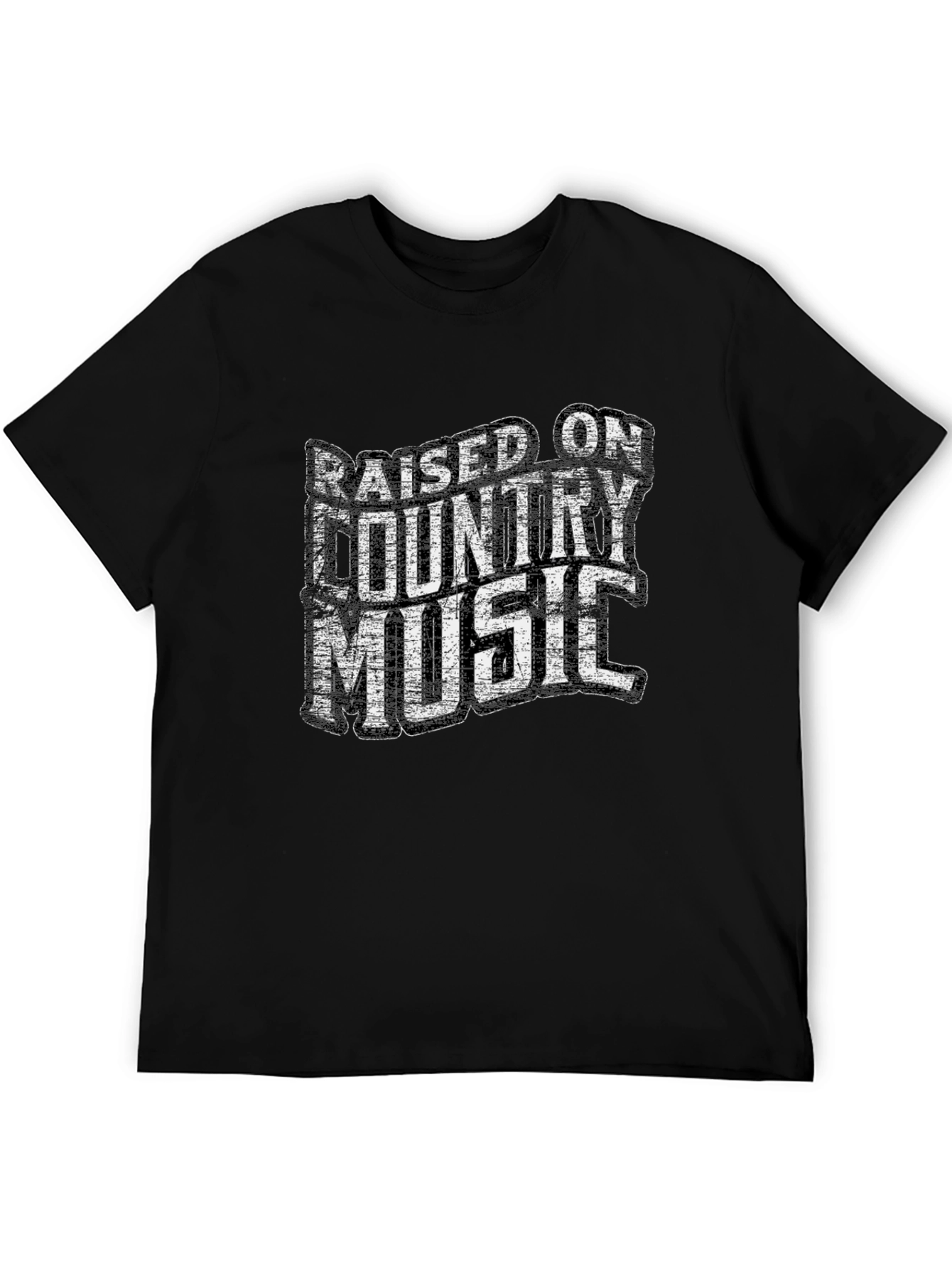 Raised on Country Music Graphic Tee