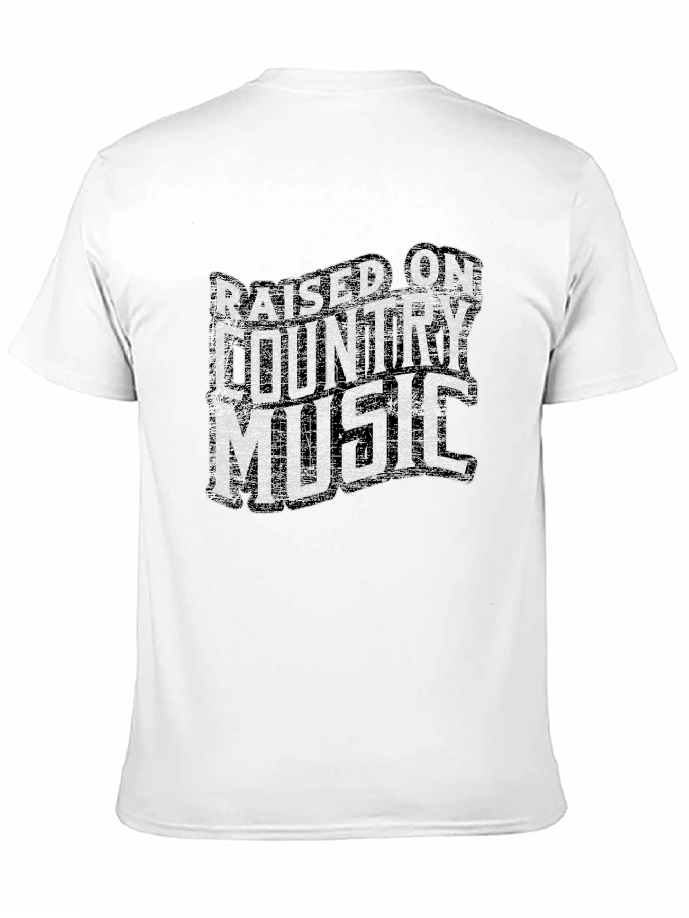Raised on Country Music Graphic Tee