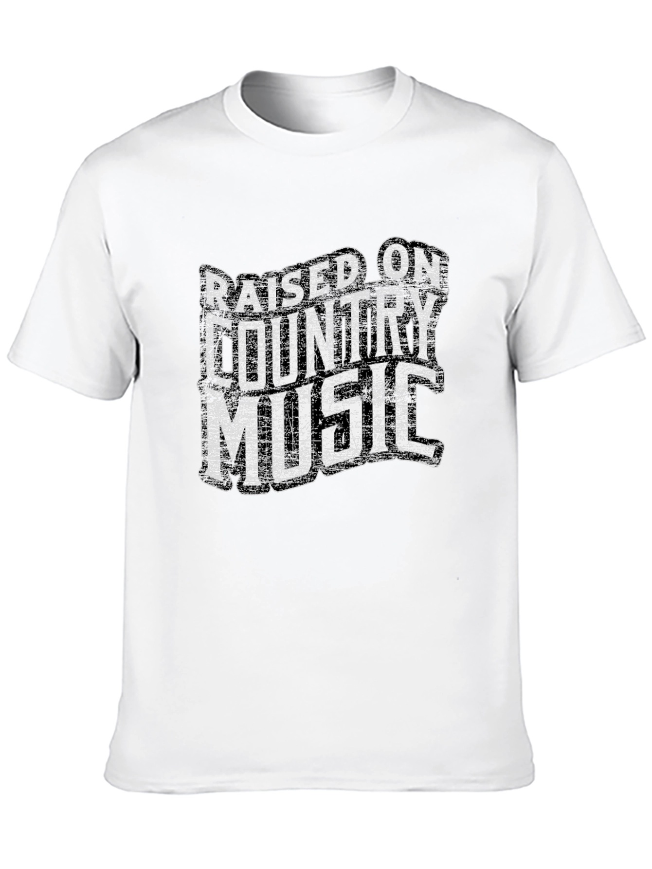Raised on Country Music Graphic Tee