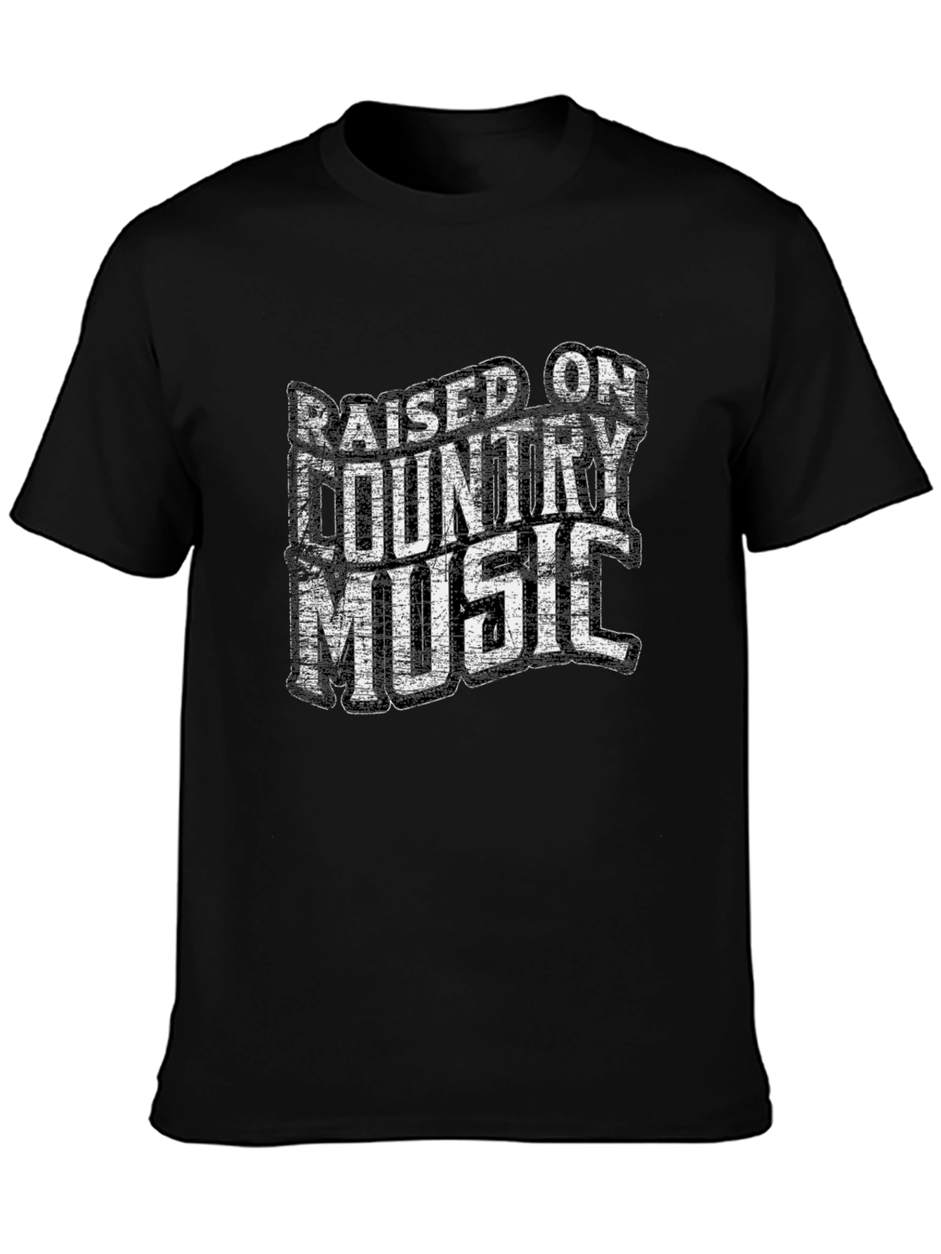 Raised on Country Music Graphic Tee