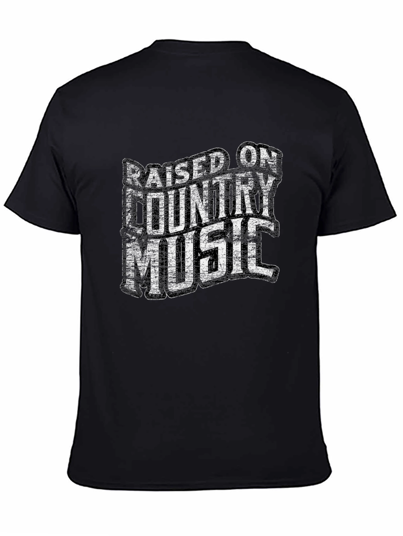 Raised on Country Music Graphic Tee