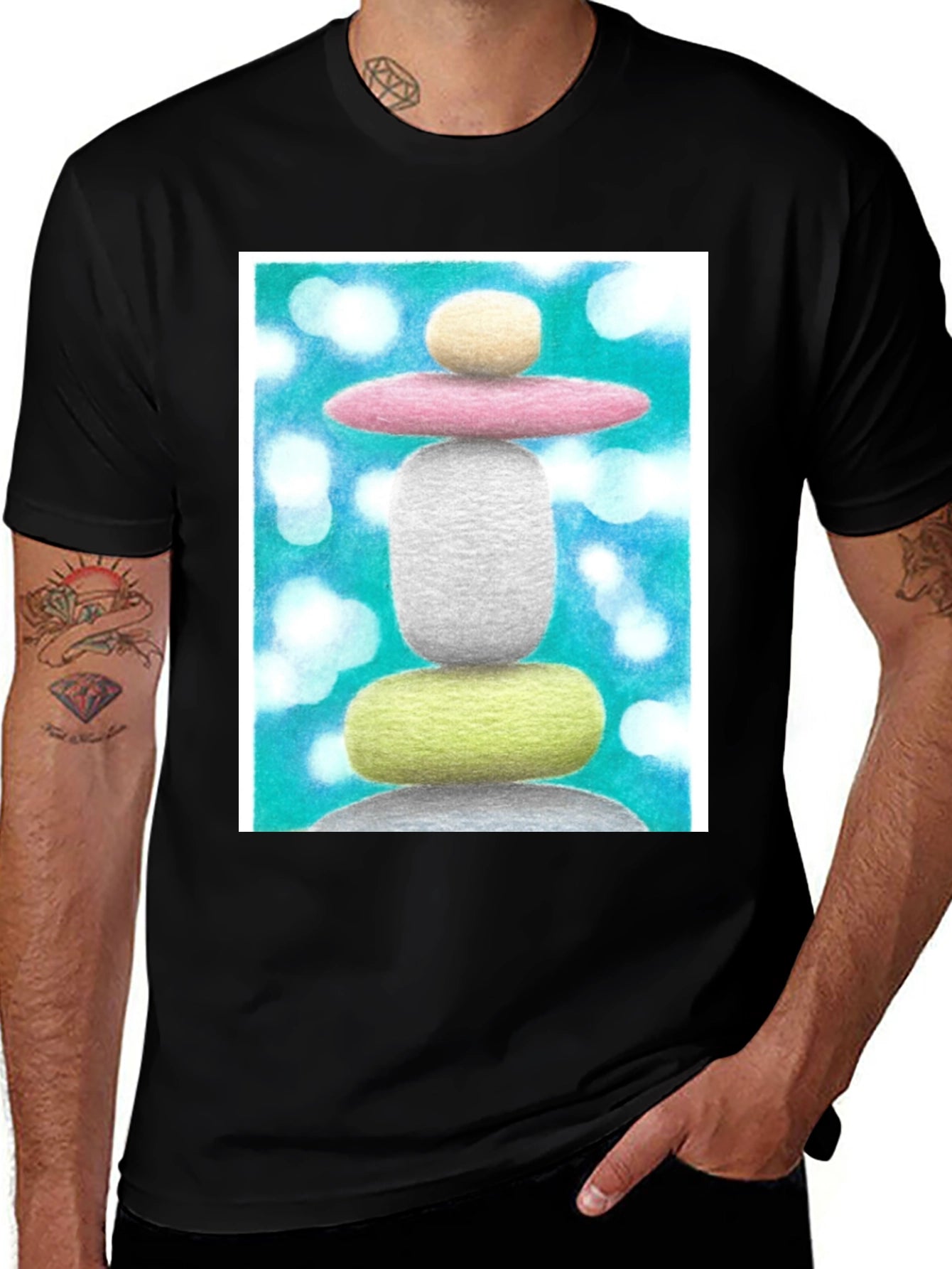 Zen Rock Stack T-Shirt