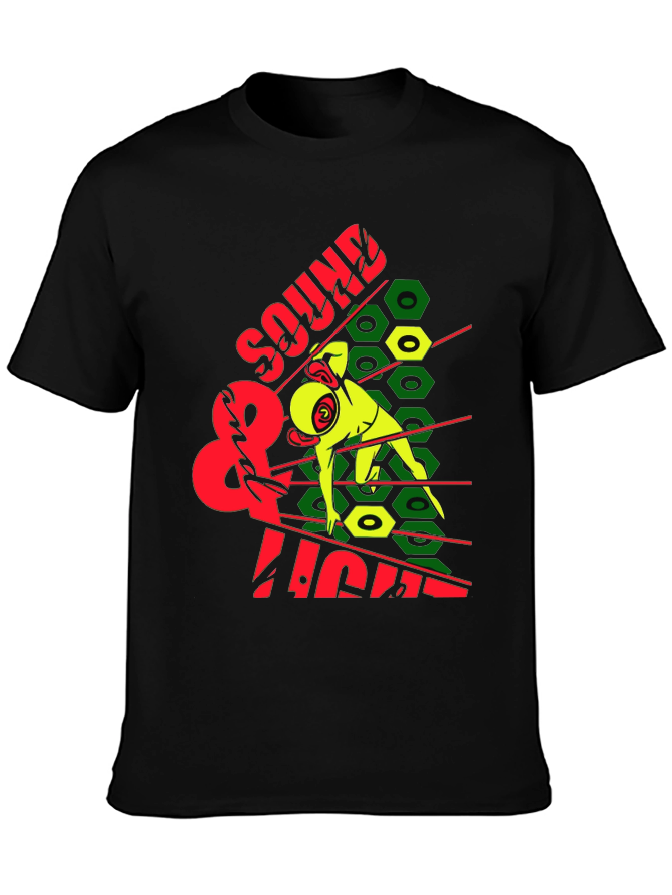 Sound and Light Graphic T-Shirt