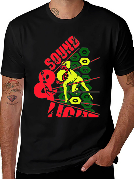 Sound and Light Graphic T-Shirt