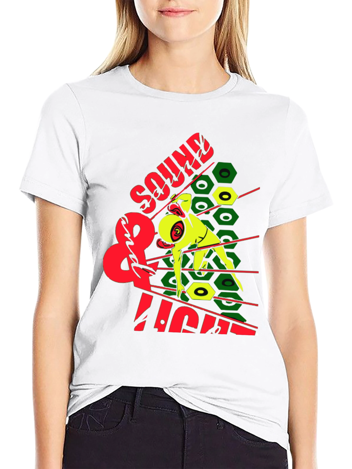 Sound and Light Graphic T-Shirt
