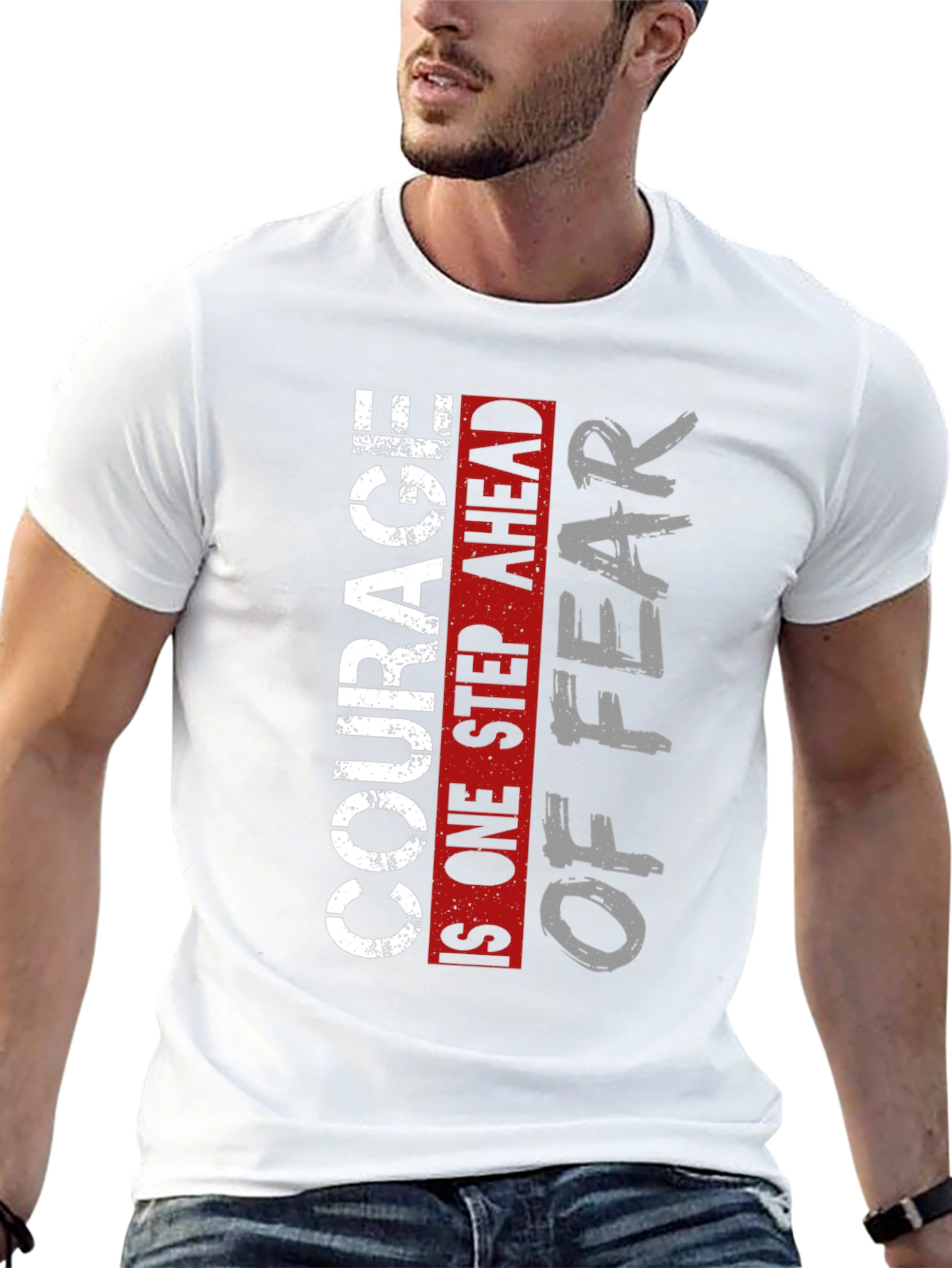 Courage Over Fear Graphic T-Shirt