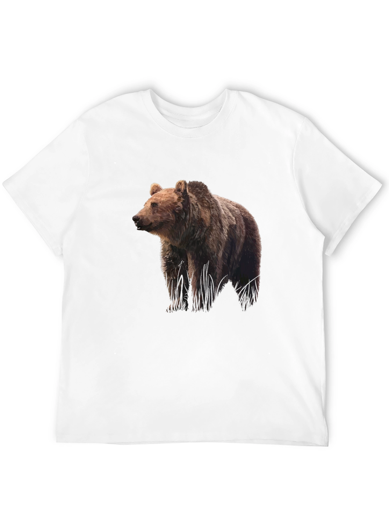 Bear Graphic Print T-Shirt