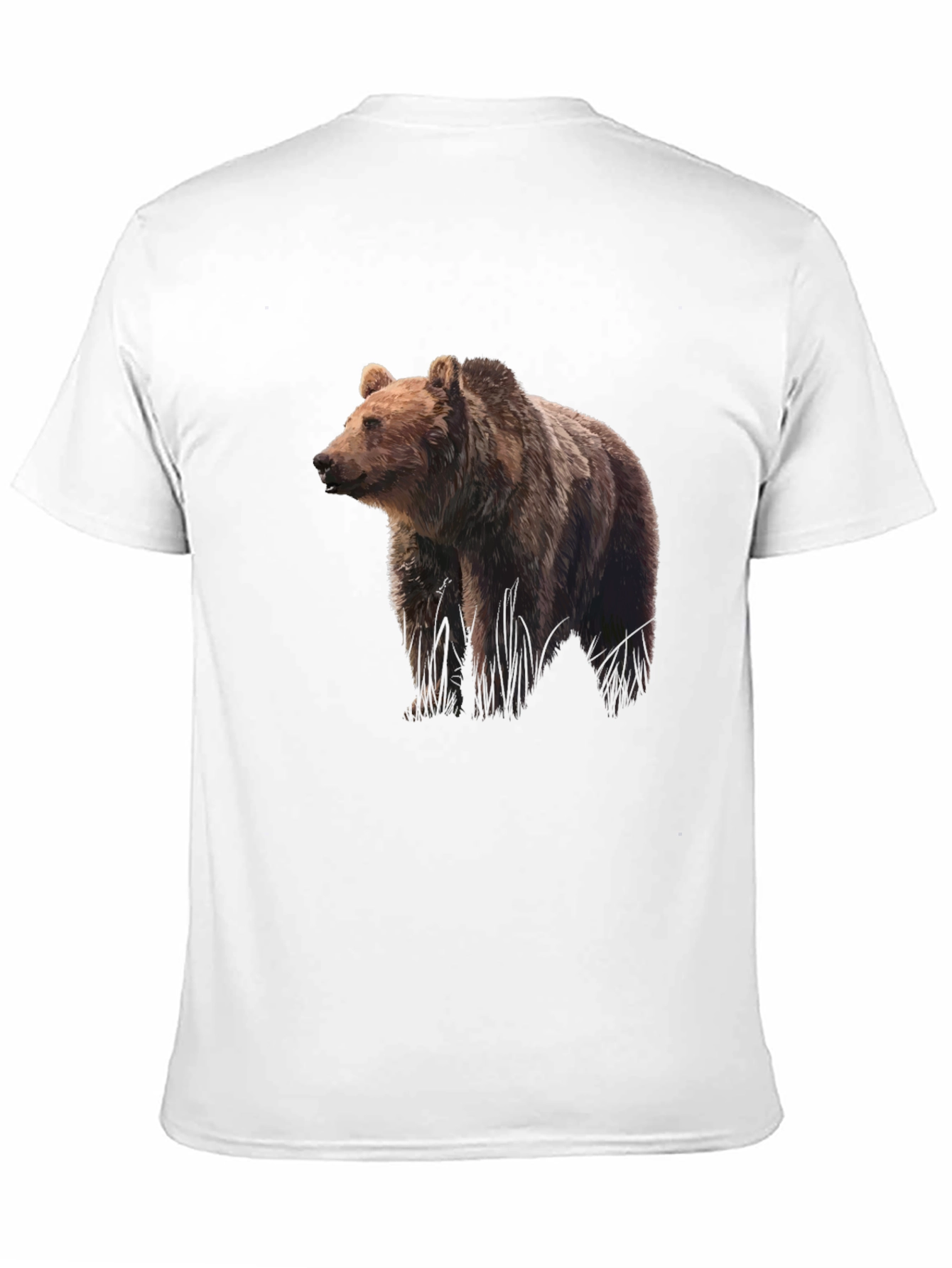 Bear Graphic Print T-Shirt