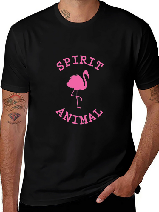 Spirit Animal Flamingo Graphic Tee