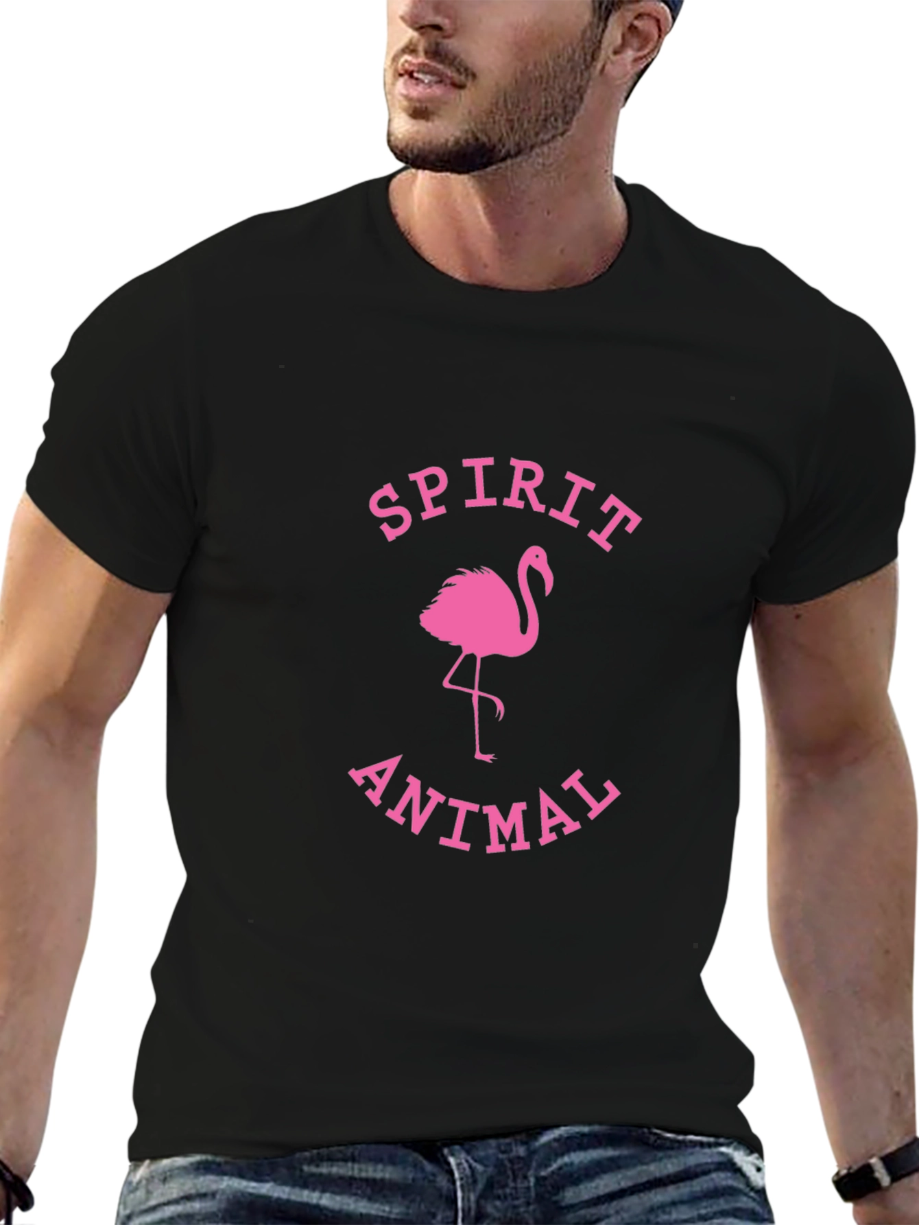 Spirit Animal Flamingo Graphic Tee