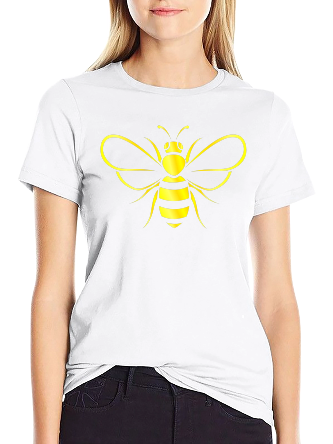 Bumble Bee Graphic T-Shirt - Black