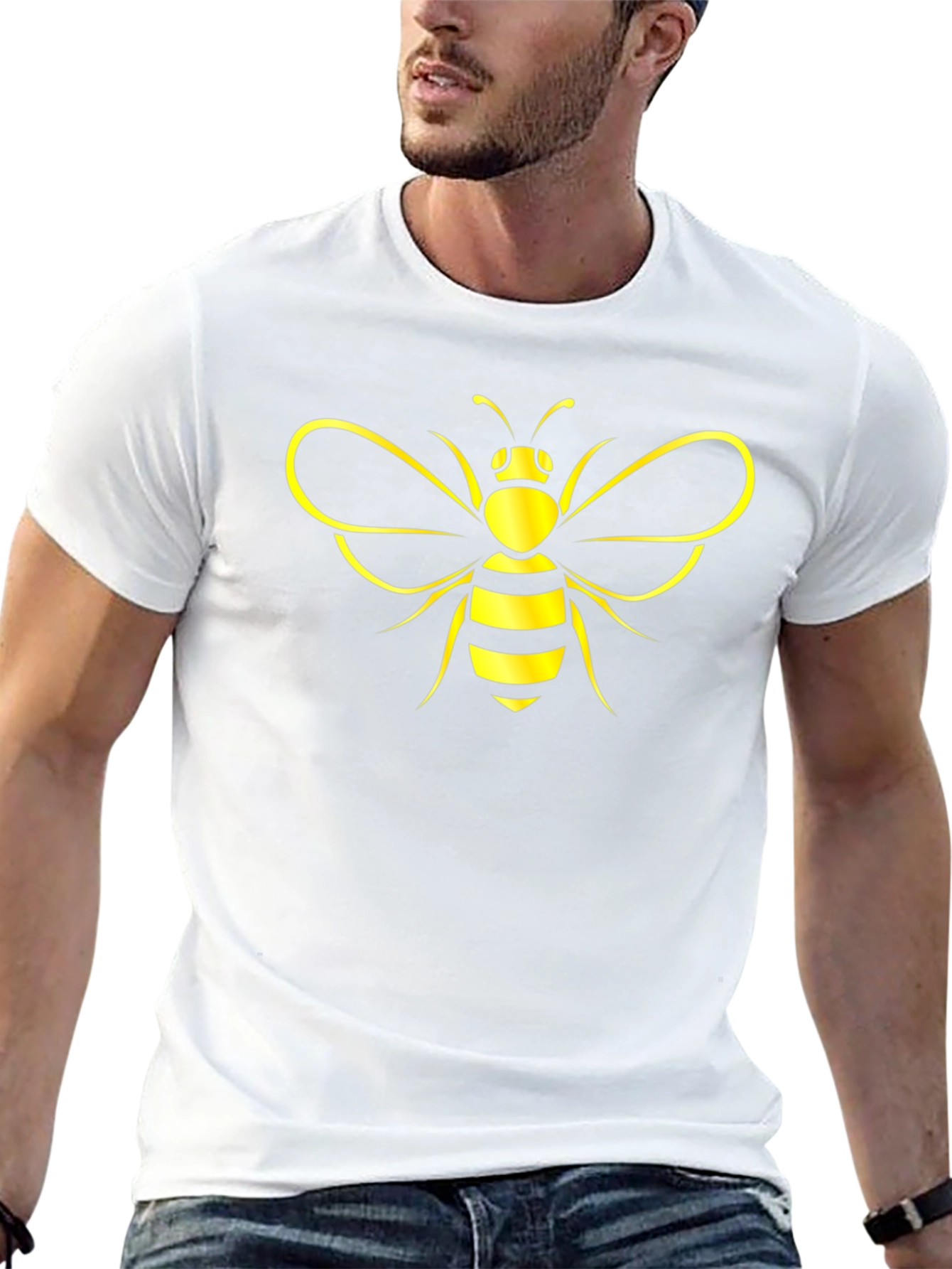 Bumble Bee Graphic T-Shirt - Black