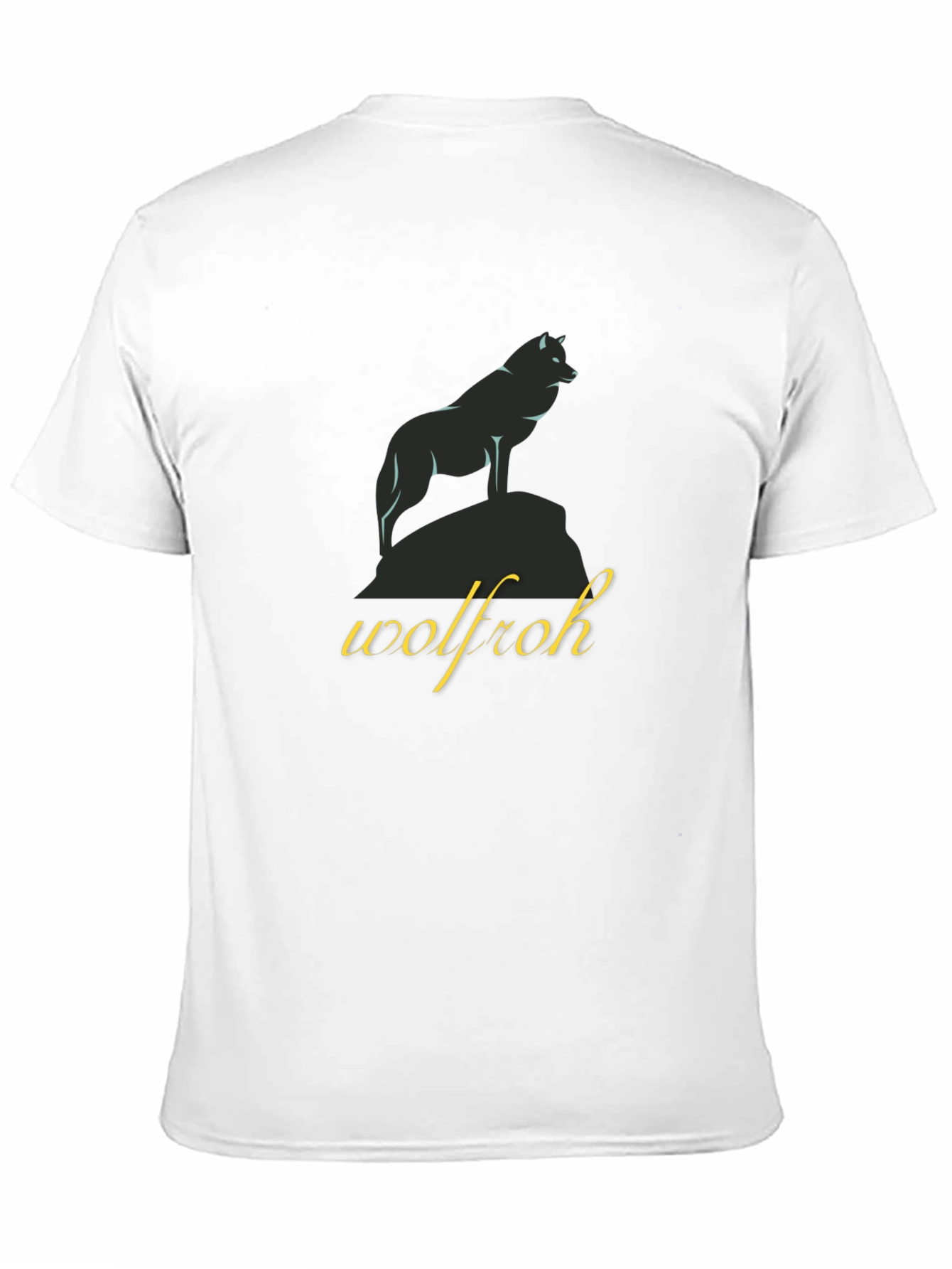 Wolfroh T-Shirt - Black - Mens
