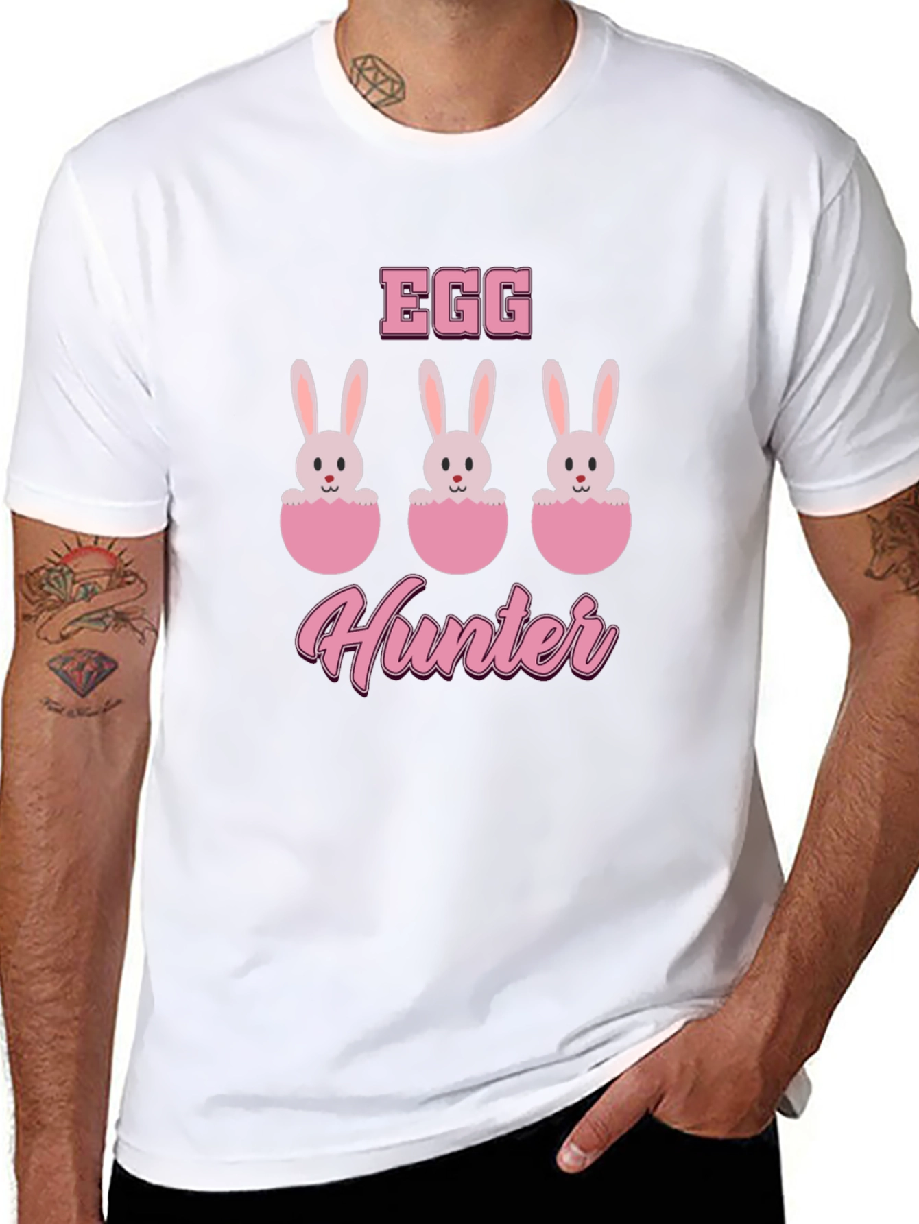 Egg Hunter Easter Bunny T-Shirt