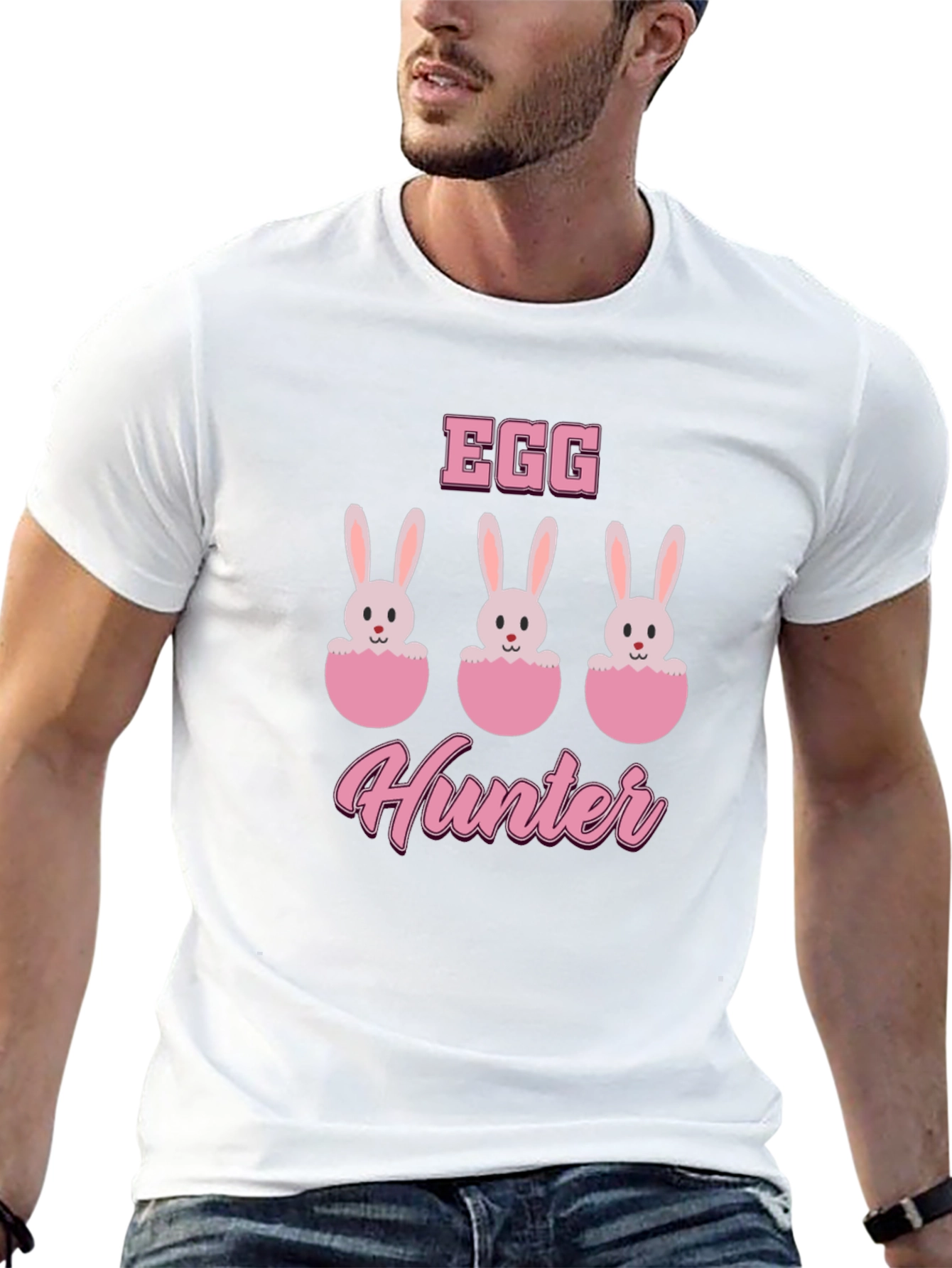 Egg Hunter Easter Bunny T-Shirt