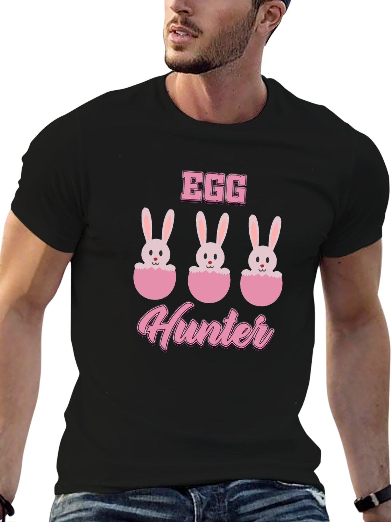 Egg Hunter Easter Bunny T-Shirt