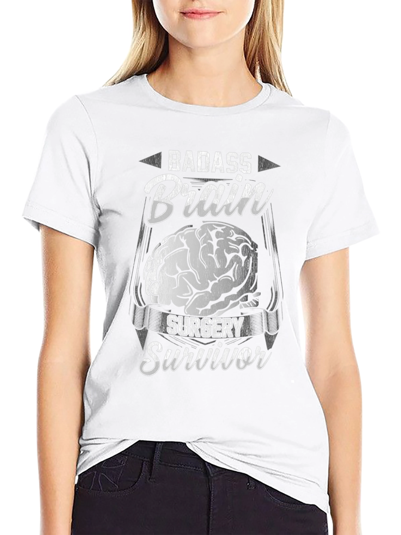 Badass Brain Surgery Survivor T-Shirt