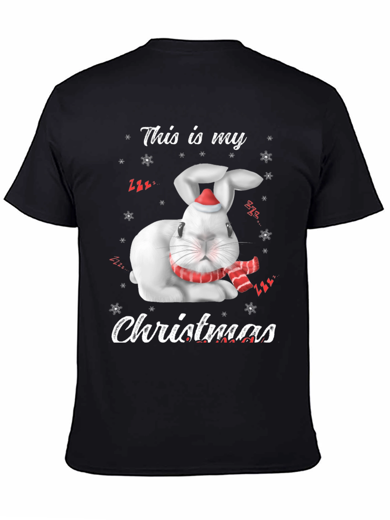Christmas Rabbit T-Shirt