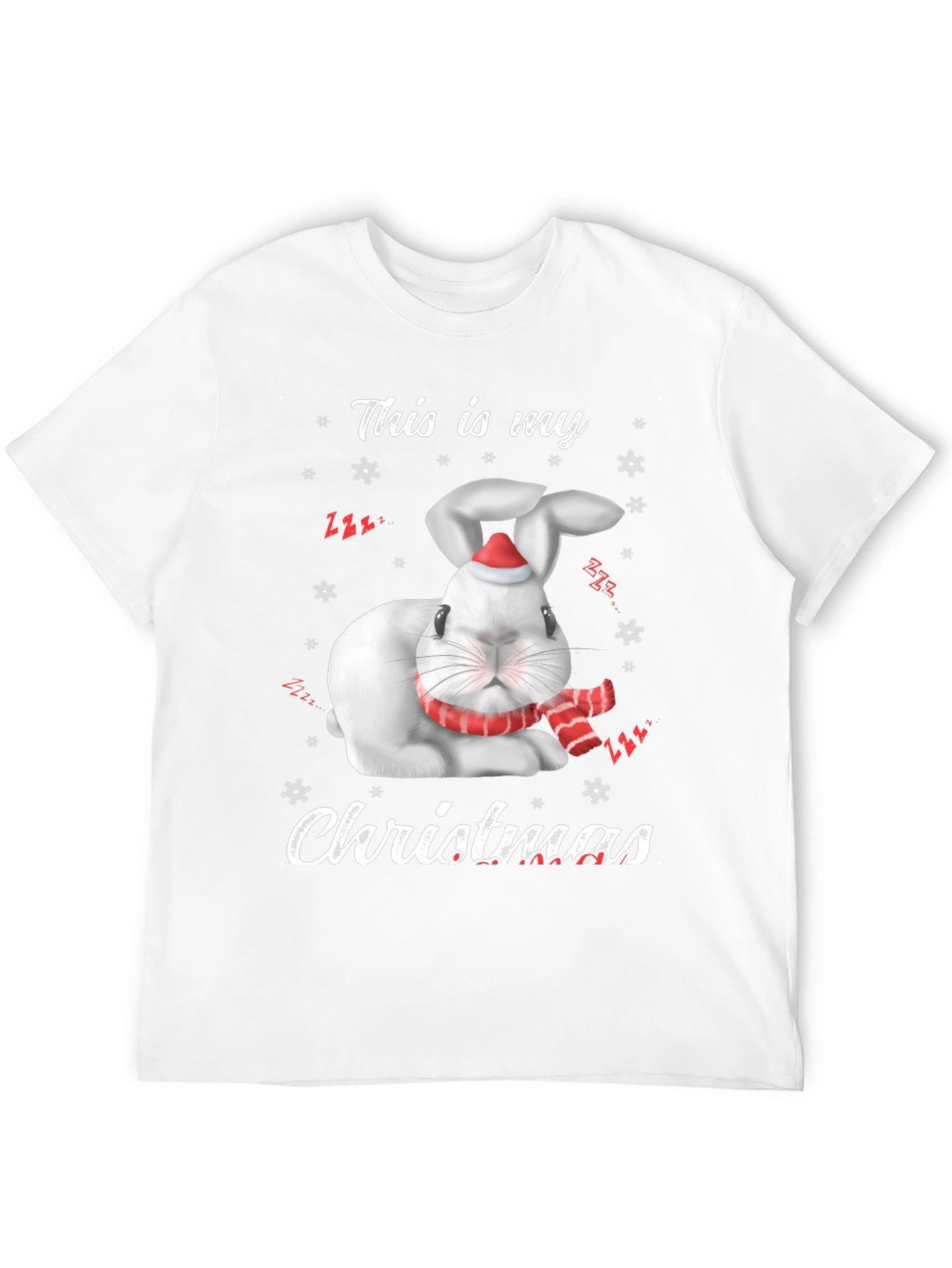 Christmas Rabbit T-Shirt