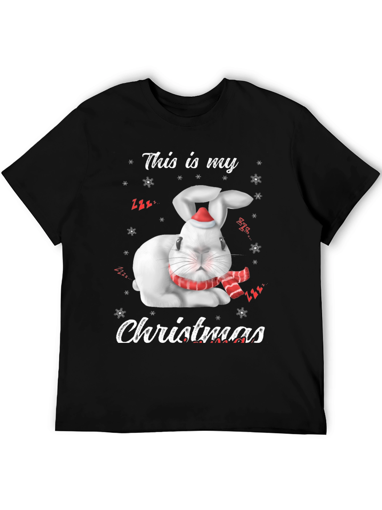 Christmas Rabbit T-Shirt
