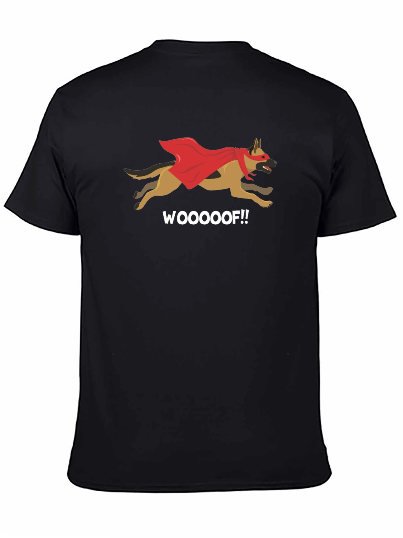 Super Dog Graphic Tee - Funny Superhero Dog Shirt