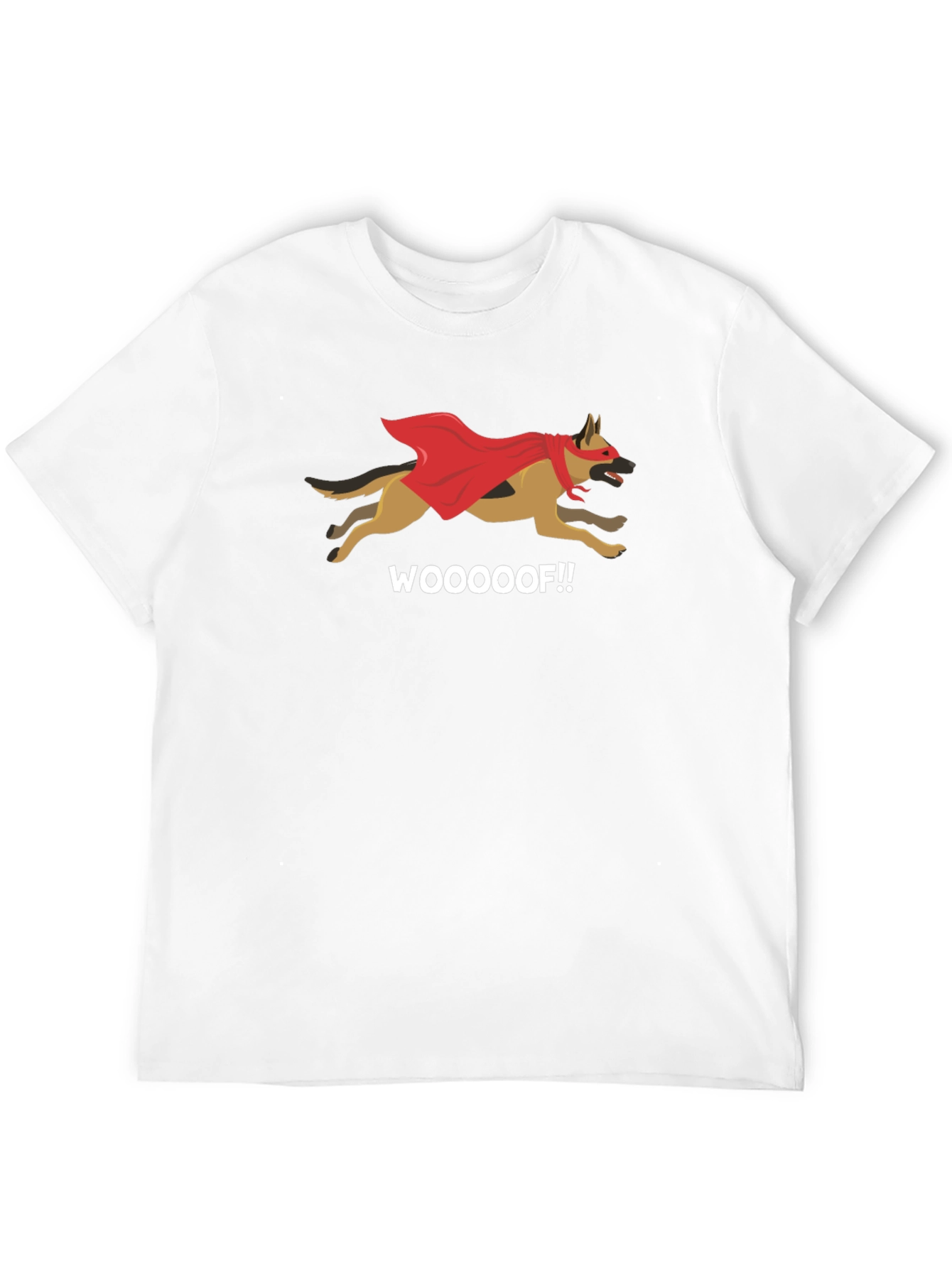Super Dog Graphic Tee - Funny Superhero Dog Shirt