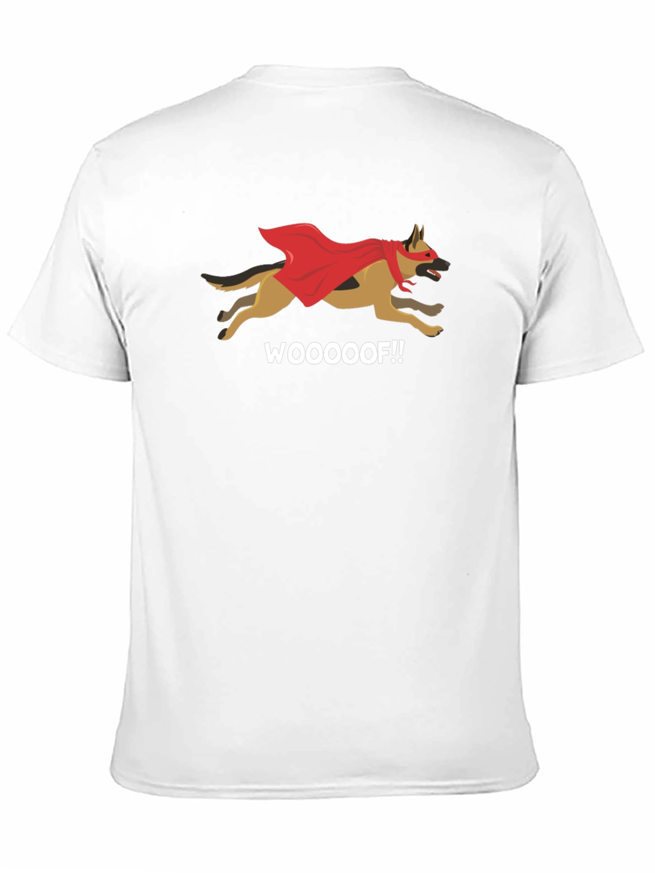 Super Dog Graphic Tee - Funny Superhero Dog Shirt