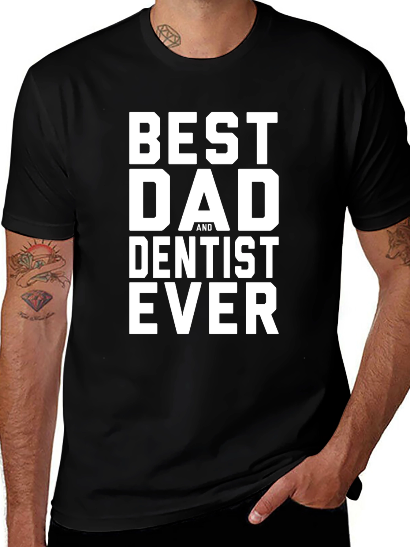 Best Dad Dentist Ever Graphic Tee