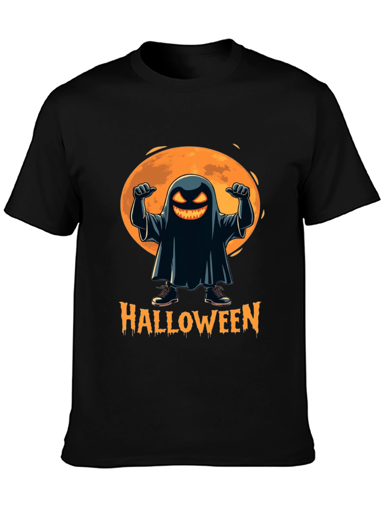 Spooky Halloween Ghost T-Shirt