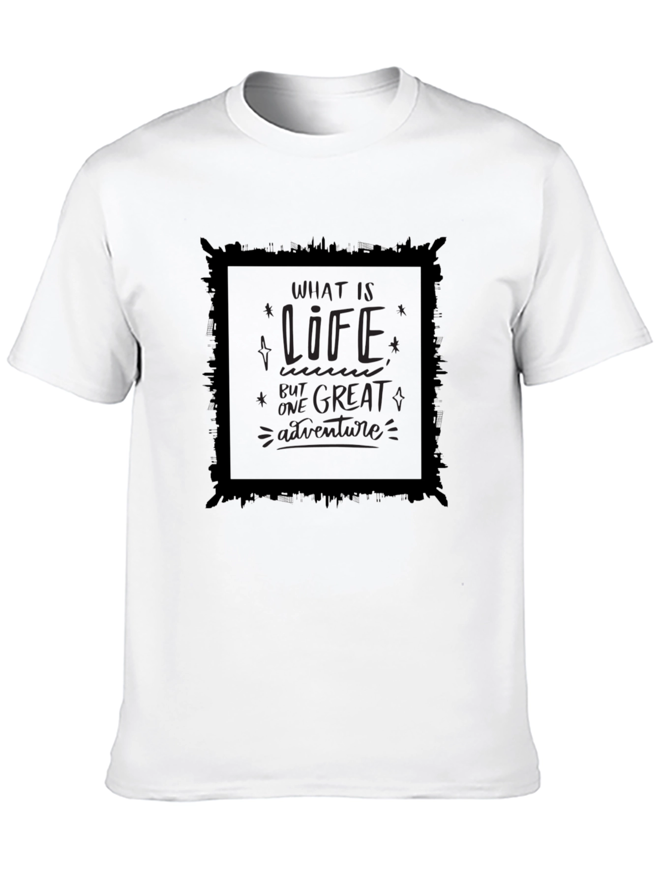 Adventure Life Black T-Shirt