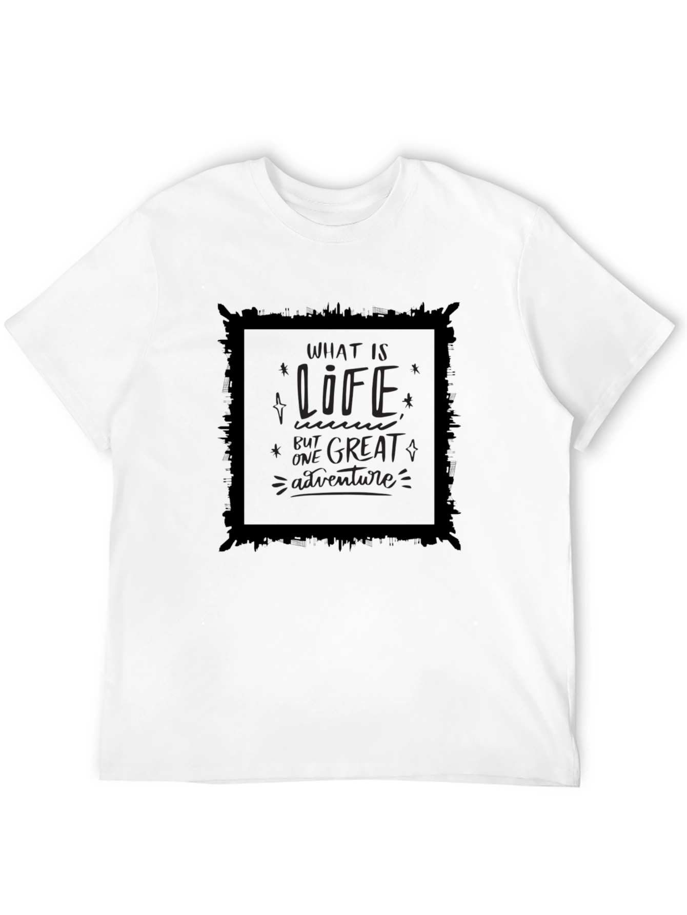 Adventure Life Black T-Shirt