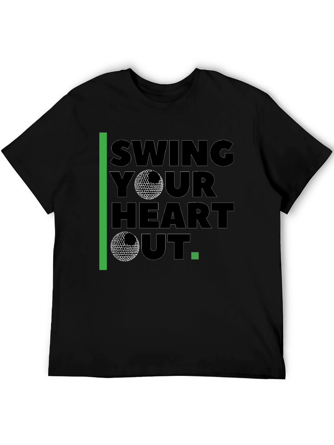 Swing Your Heart Out Golf T-Shirt