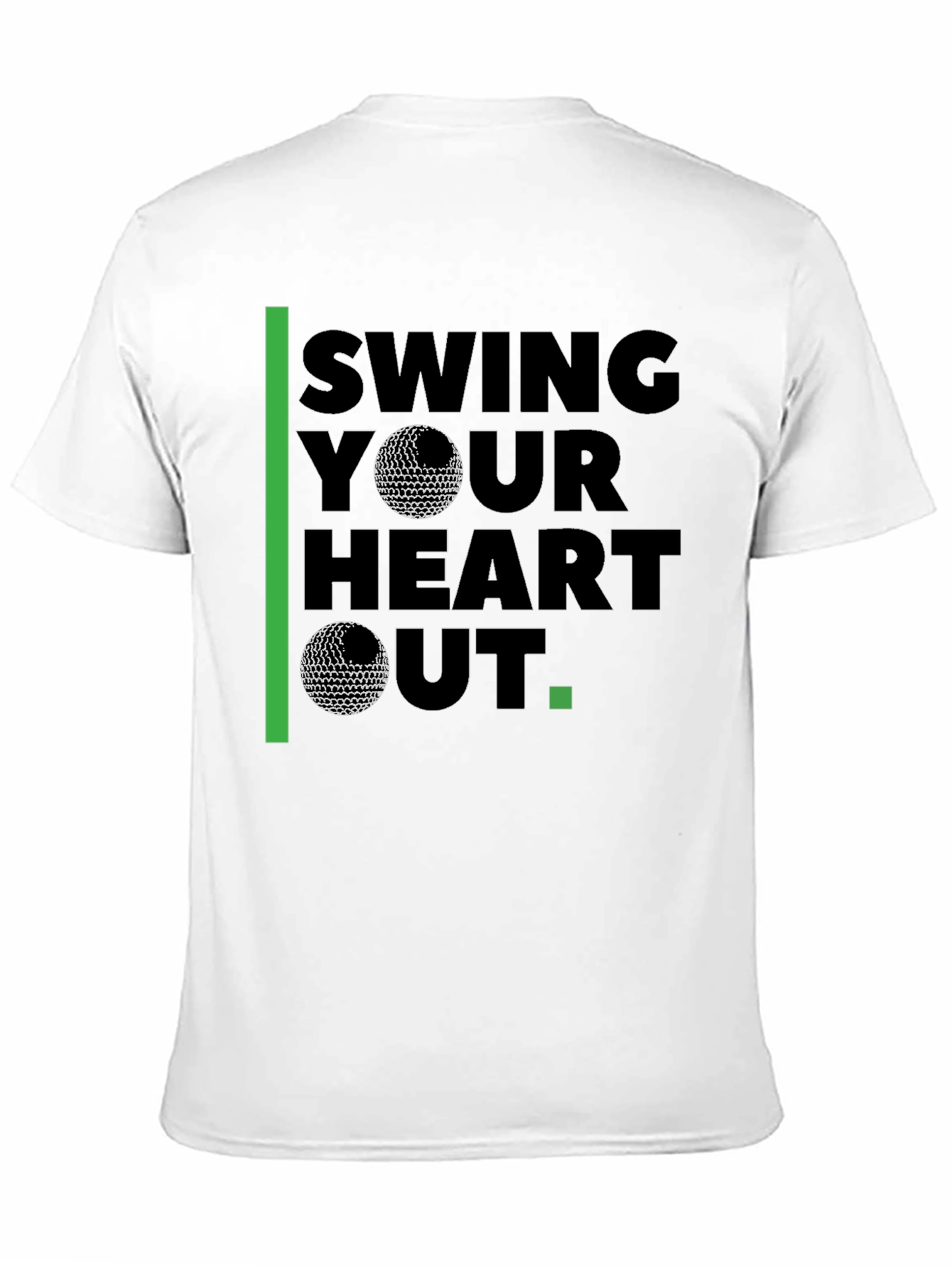 Swing Your Heart Out Golf T-Shirt