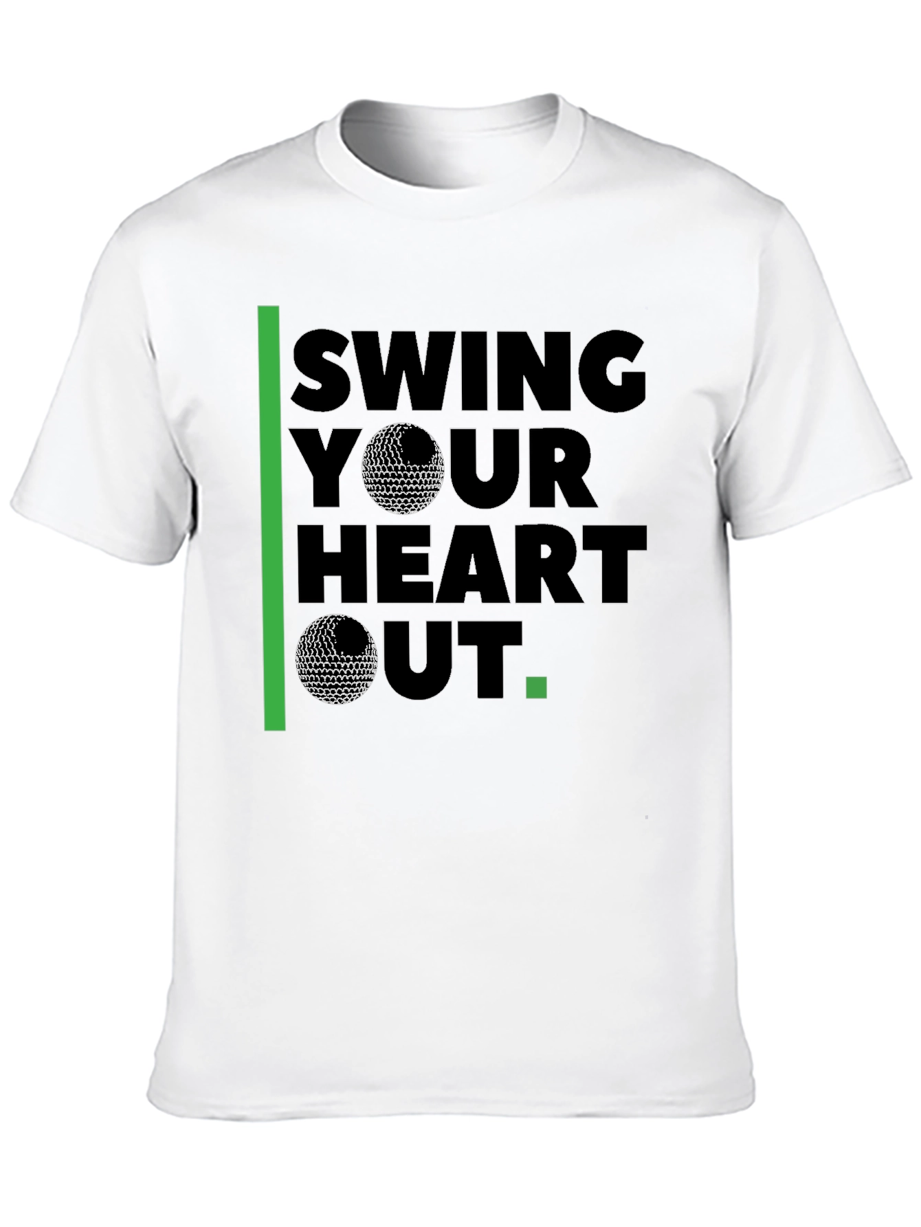 Swing Your Heart Out Golf T-Shirt