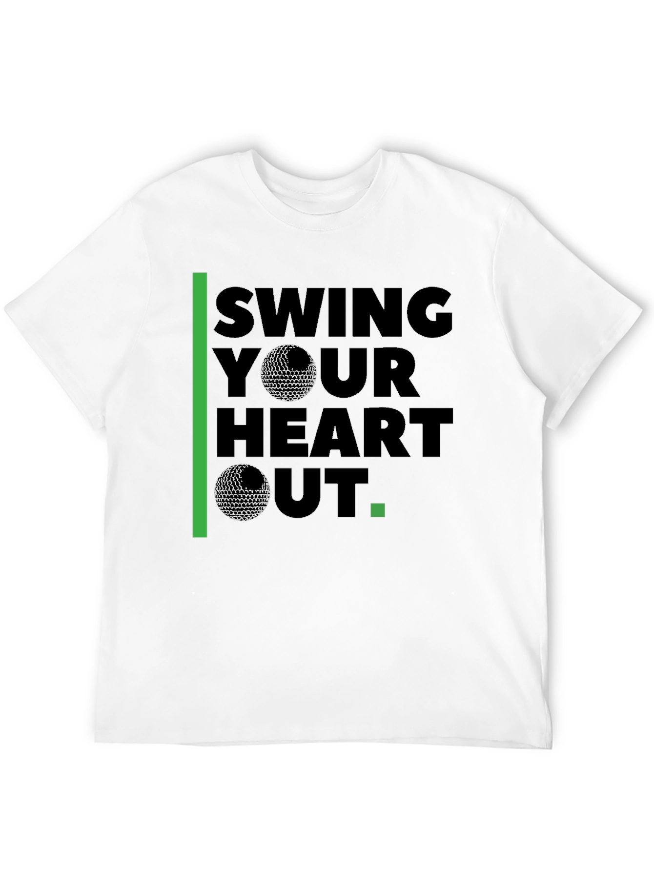 Swing Your Heart Out Golf T-Shirt