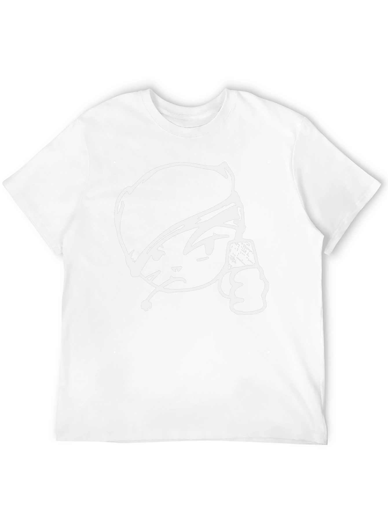 Cool Graphic T-Shirt - Cartoon Guy with Grenade