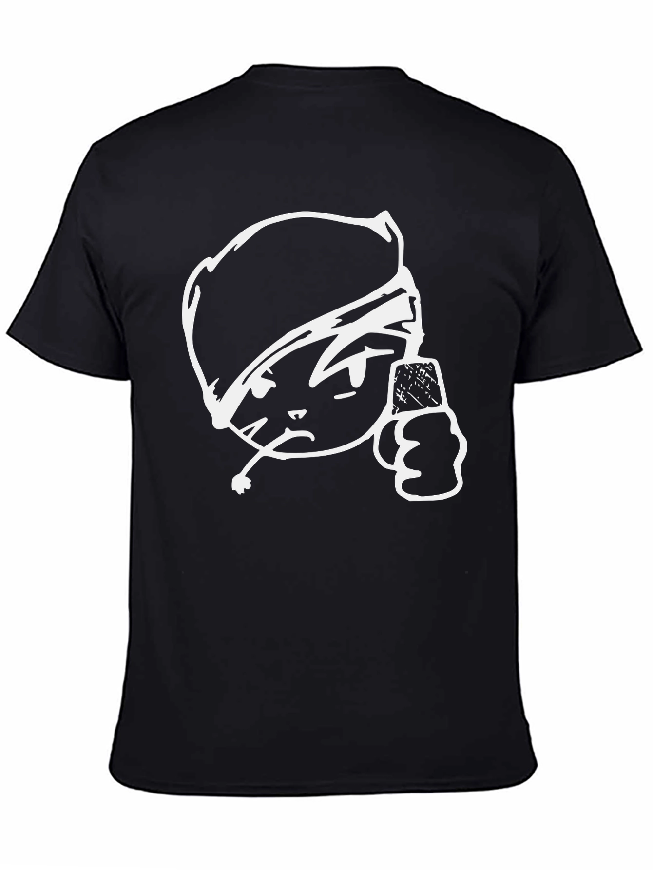 Cool Graphic T-Shirt - Cartoon Guy with Grenade
