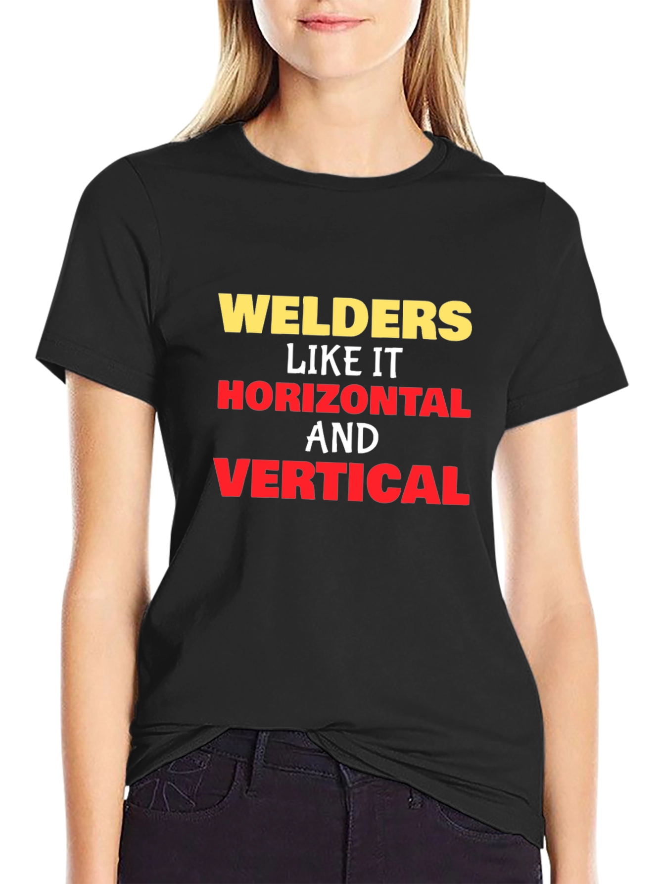 Welders Like It Horizontal and Vertical T-Shirt