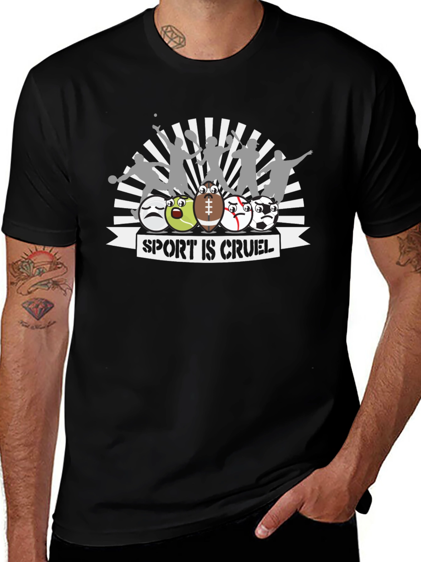 Sport is Cruel Graphic T-Shirt
