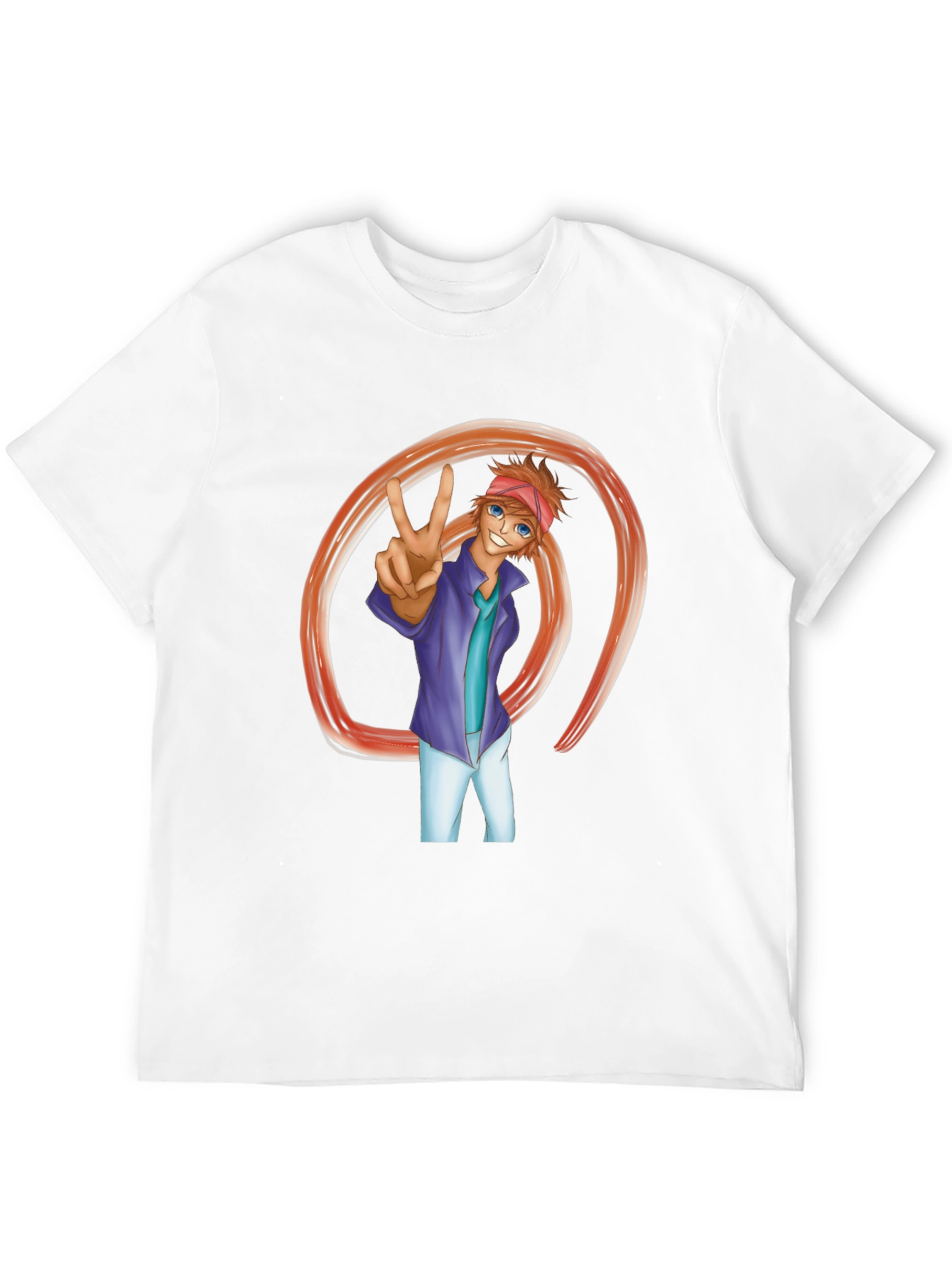 Cartoon Character Graphic Tee